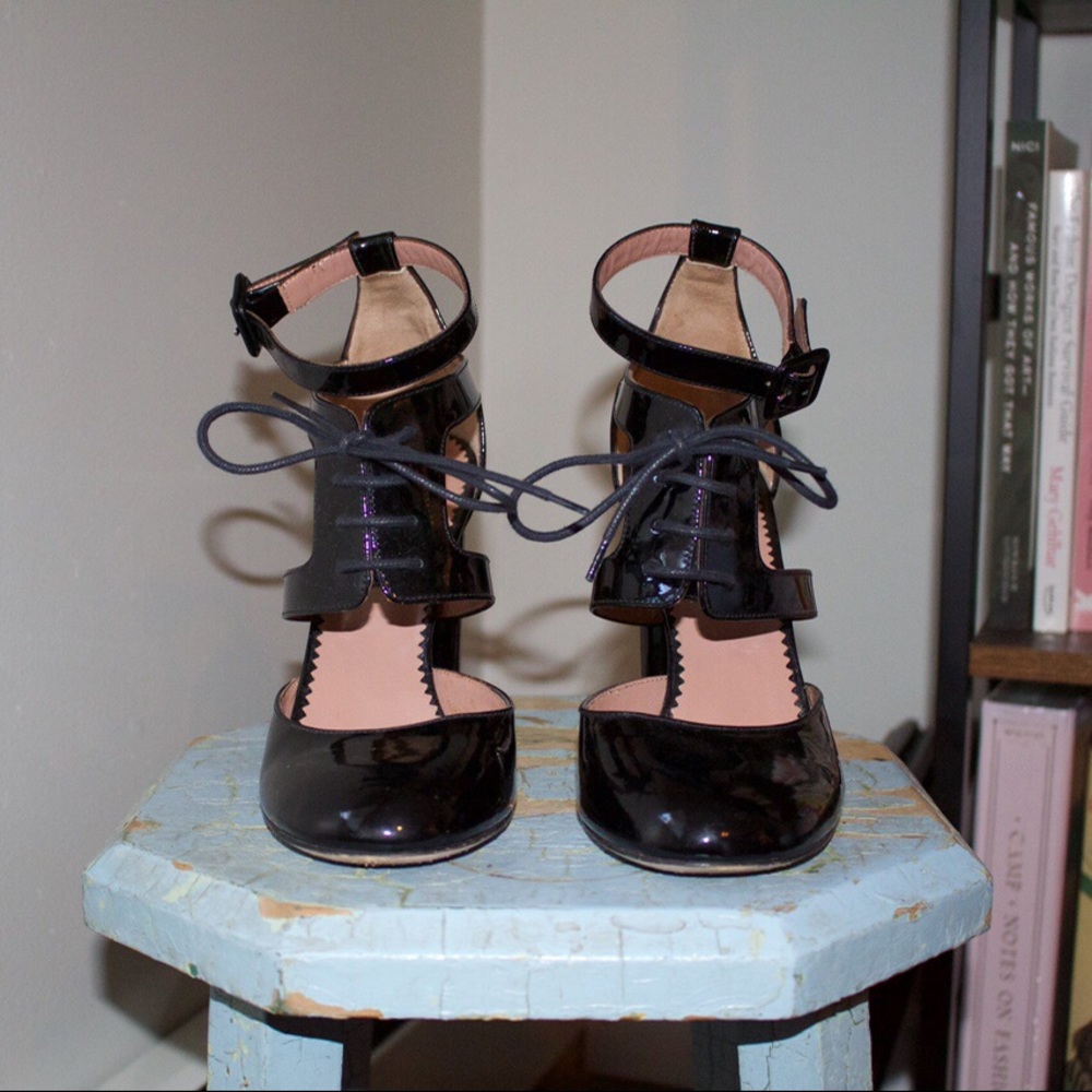 Red Valentino Black Pumps Size 8